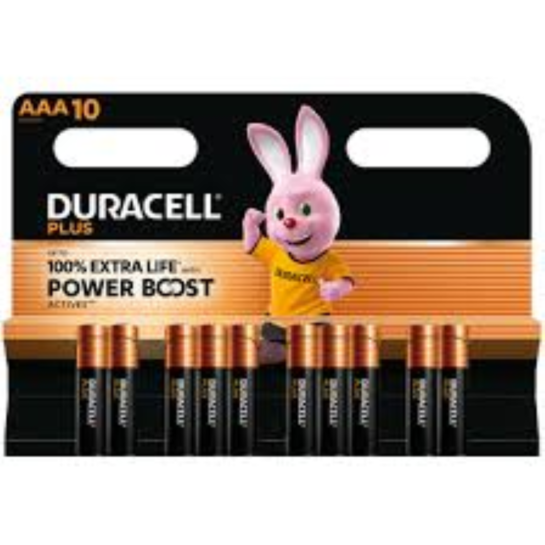 DURACELL PLUS POWER AAA 10PK